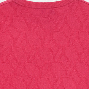 Sweater YY Logomania Fuchsia