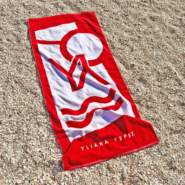 Beach Towel Red