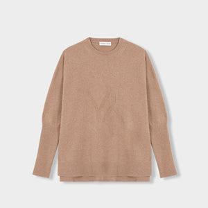 Boxy Sweater Camel