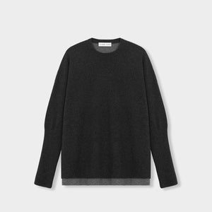 Boxy Sweater Dark Grey