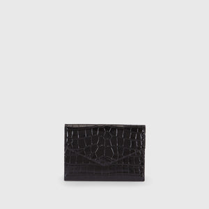 Pouch Croc Black