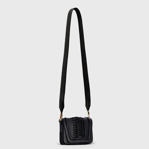YLIANA YEPEZ handbags Mini Eugenia clutch braided black