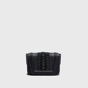 YLIANA YEPEZ handbags Mini Eugenia clutch braided black