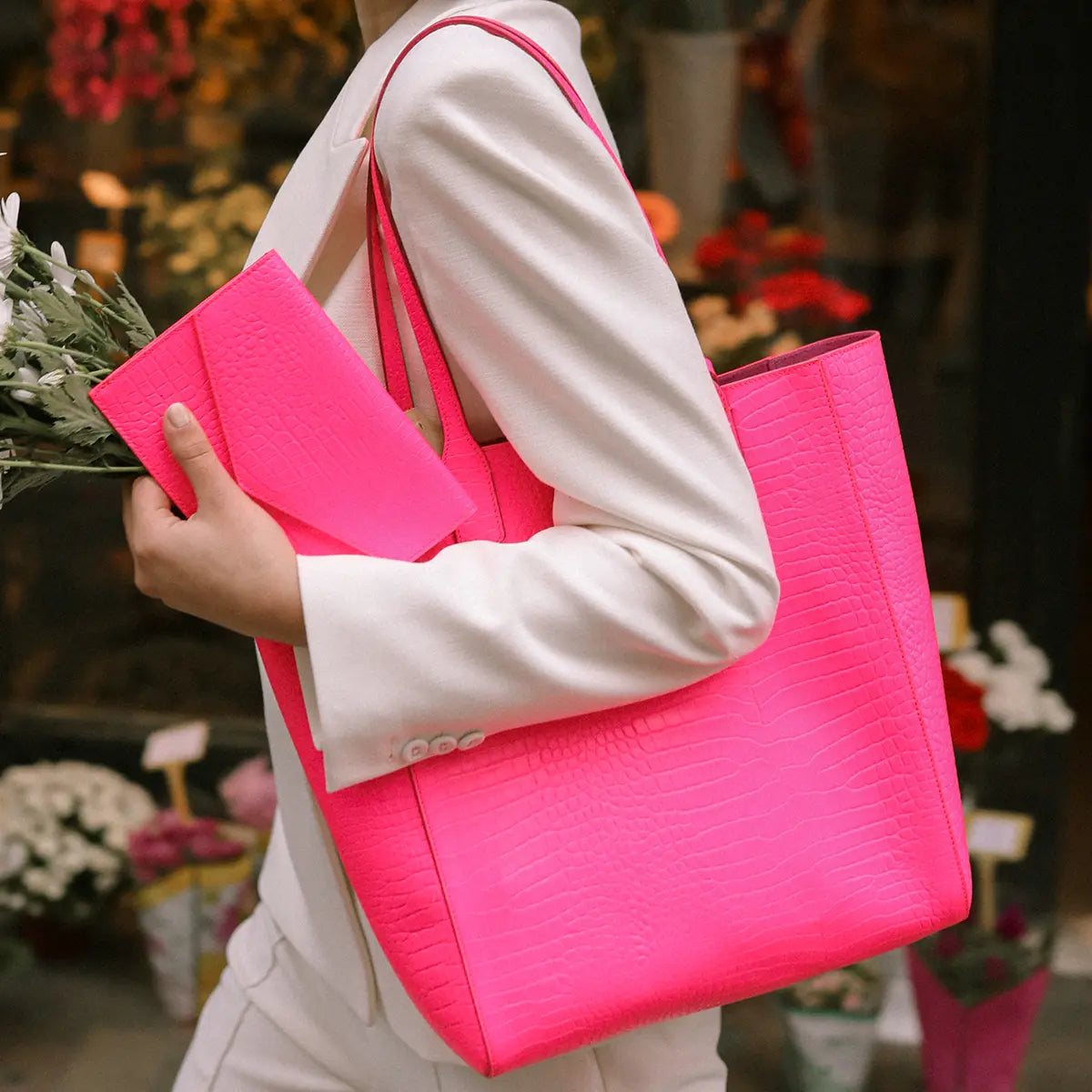 pink v bag