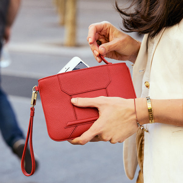 YLIANA YEPEZ handbags Mini Rio clutch red