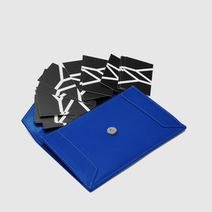 YLIANA YEPEZ handbags Mini envelope clutch denim leather