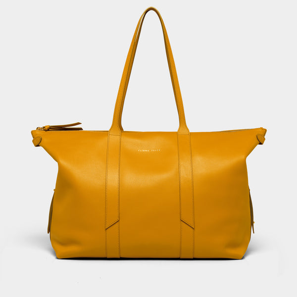 Carmen Mustard satchel bag