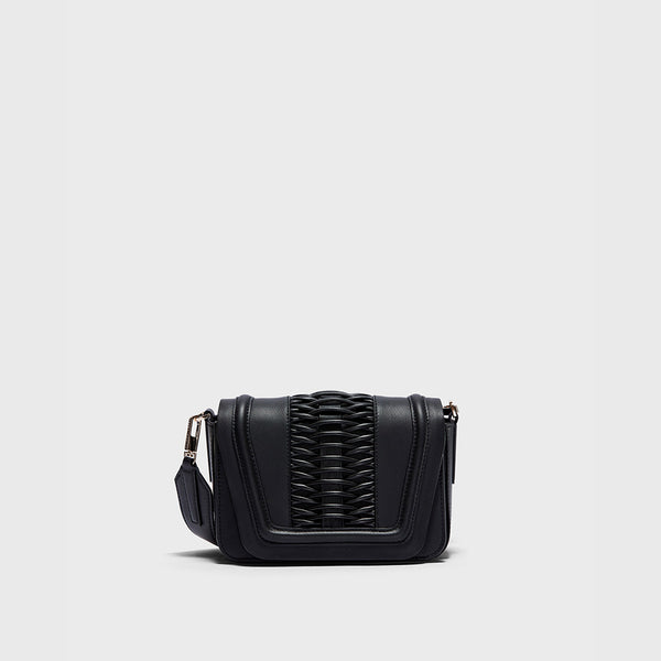 YLIANA YEPEZ handbags Mini Eugenia clutch braided black