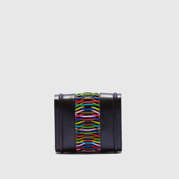 YLIANA YEPEZ handbags Mini Giovanna clutch braided multicolor