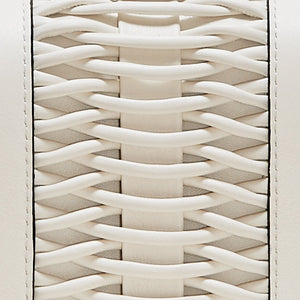 YLIANA YEPEZ handbags mini eugenia clutch braided leather off white