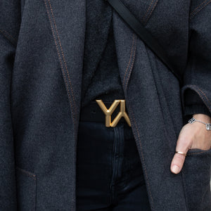 Buckle with Belt Black